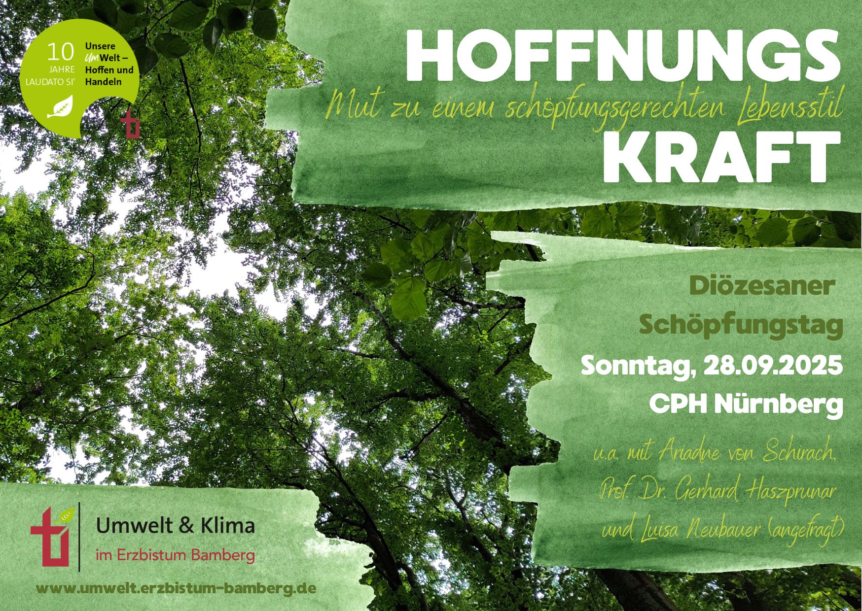 HOFFNUNGSKRAFT – Mut zu einem schöpfungsgerechten Lebensstil 10 Jahre Enzyklika Laudato si‘